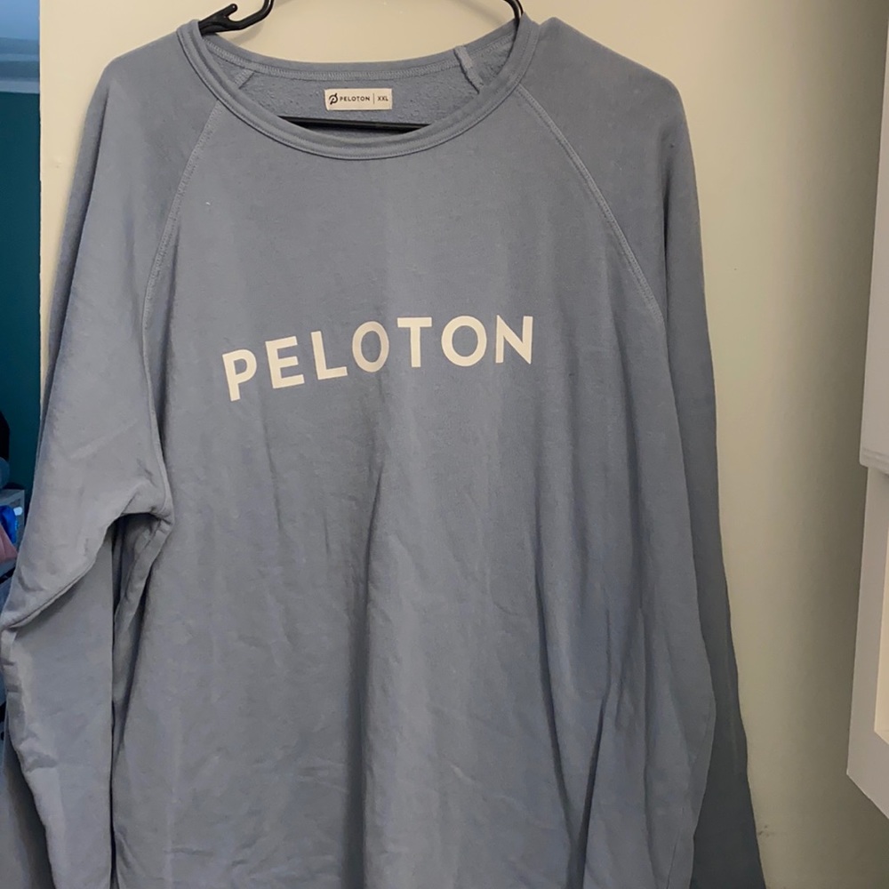 New Peloton organic cotton light sweater / sweatshirt . Xxl